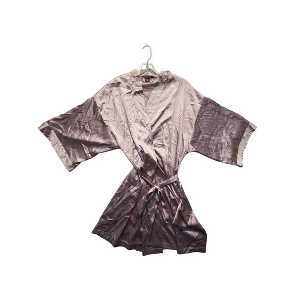 Victorias Secret Womens Satin Kimono Robe M/L Light Pink #7104 - Picture 1 of 6